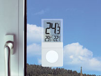 'Vista' Digitales Fenster- oder Innenthermometer